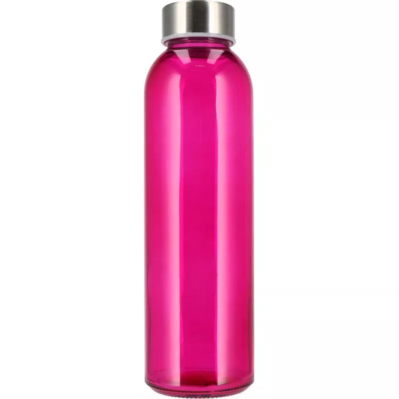 Butelka szklana 500 ml EUGEN - różowy (6139411)