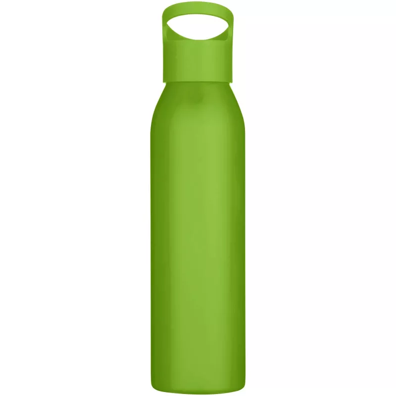 Sky jednościenna butelka na wodę o pojemności 650 ml wykonana ze stali nierdzewnej z recyklingu z certyfikatem RCS - Zielone jabłuszko (10086863)
