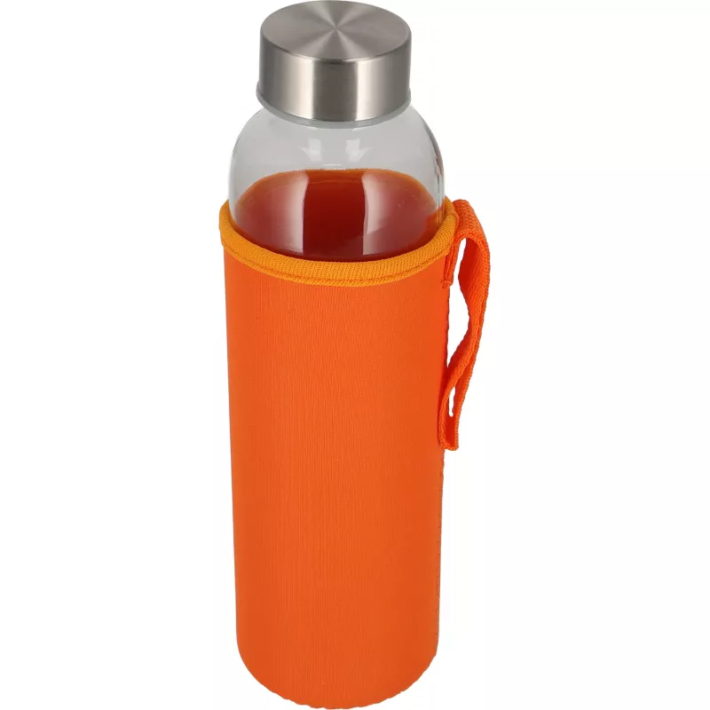 Butelka szklana KLAGENFURT 500 ml - pomarańczowy (084210)