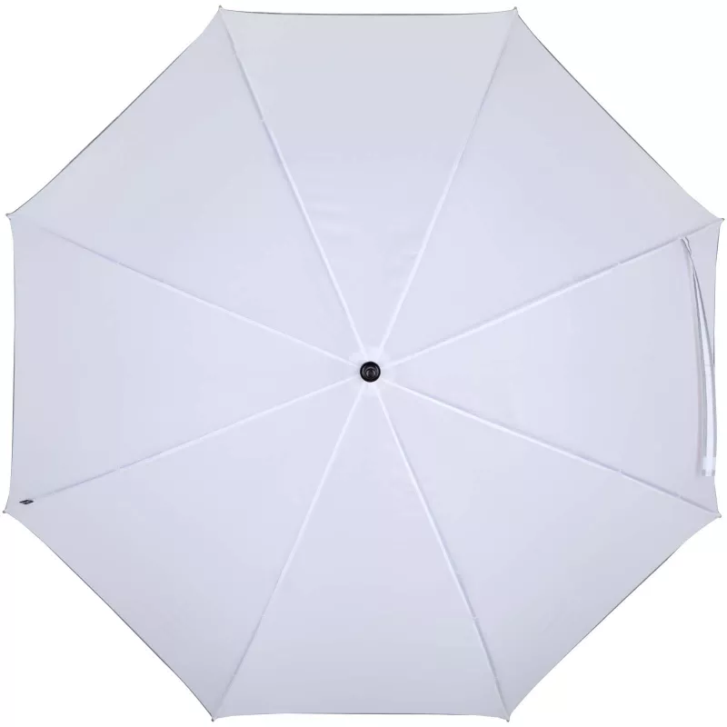 Parasol Norman 30 cali, wykonany z tworzywa sztucznego, odporny na wiatr  - Biały (13016301)