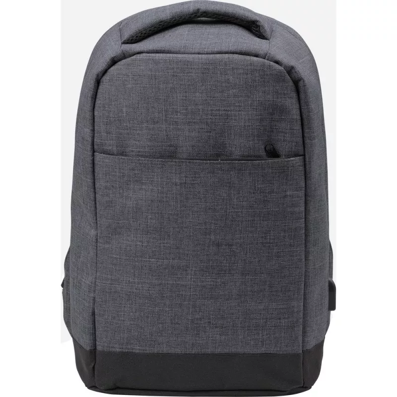 Plecak na laptopa 13", chroniący przed kieszonkowcami - grafitowy (V0610-15)