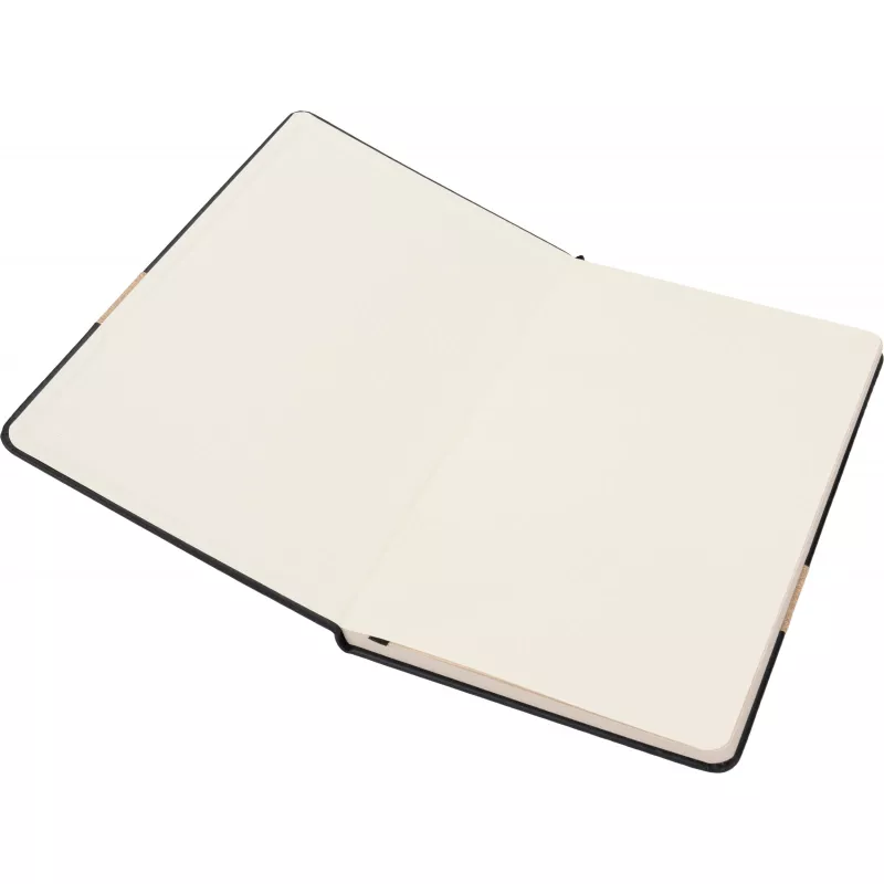 Notatnik A5 w linie DOUGLAS - czarny (2422703)