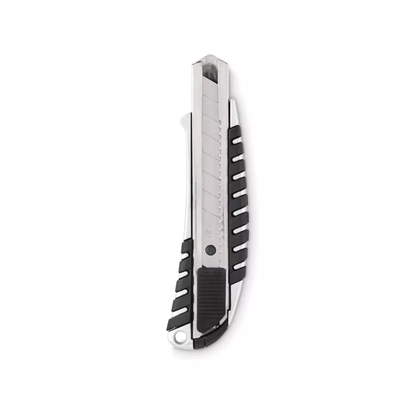Nóż chowany z aluminium z 8 ostrzami BOWIE - Srebrny (MO6343-14)