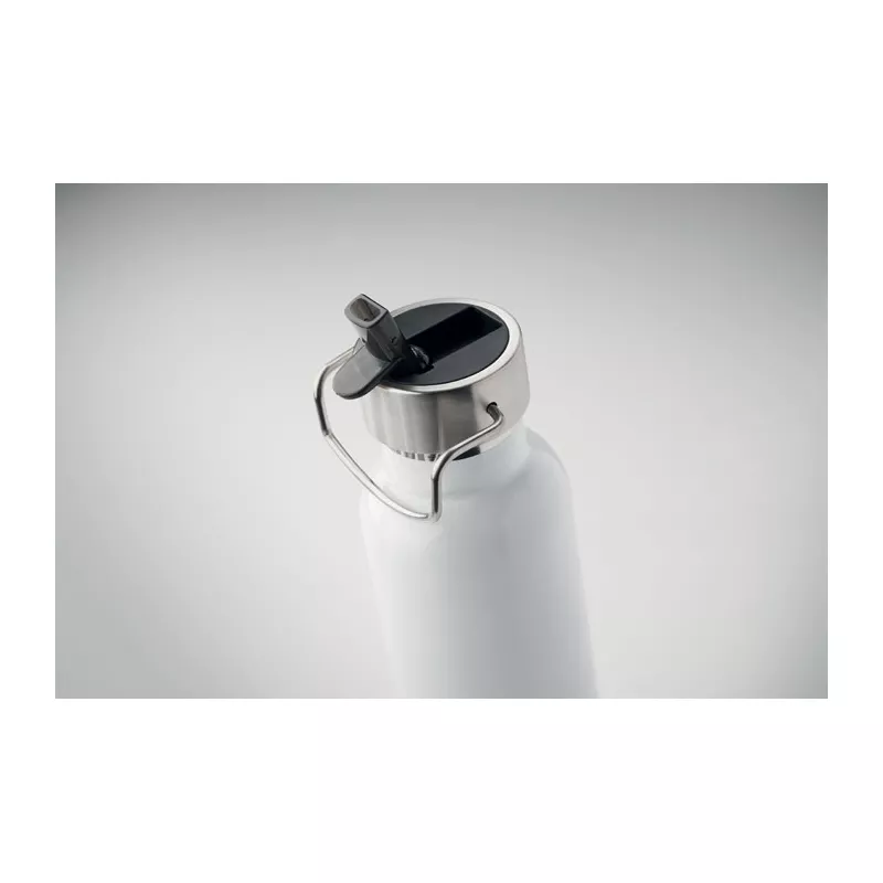 Butelka termiczna ze słomką 660 ml RIFLOW - Bialy (MO2283-06)