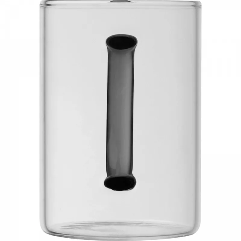 Kubek szklany 250 ml EDDA - czarny (8234003)
