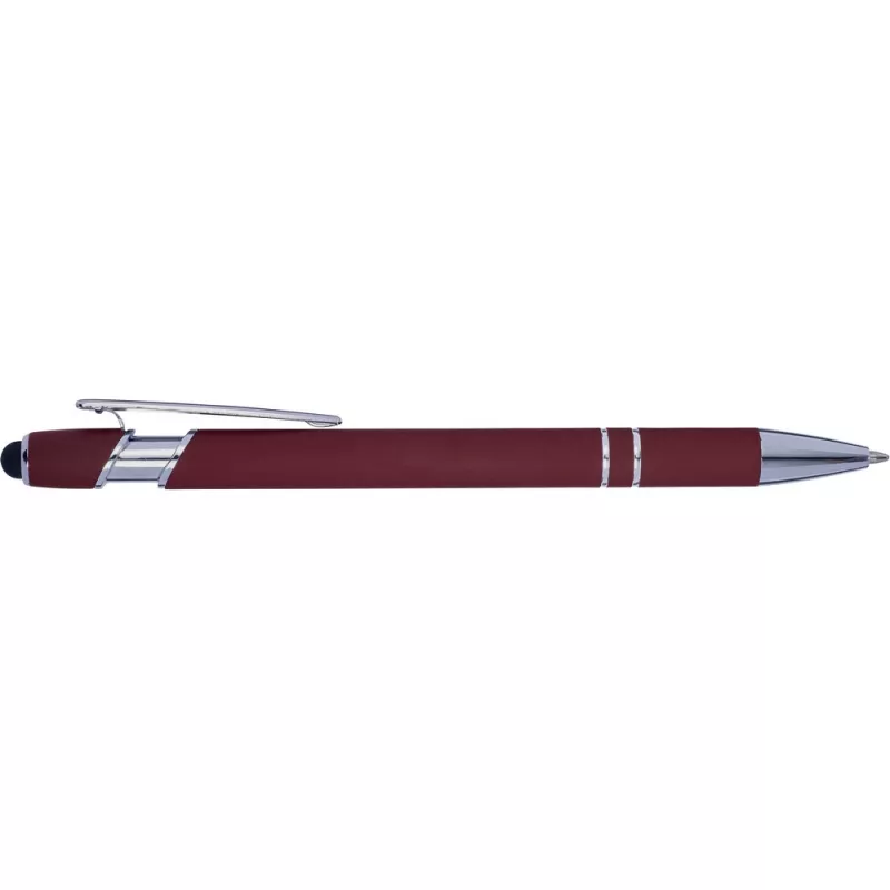 Długopis z touch pen-em - czerwony (V1917-05)