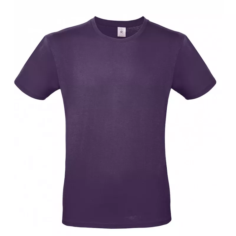 Koszulka reklamowa 145 g/m² B&C #E150 - Urban Purple (352) (TU01T/E150-URBAN PURPLE)