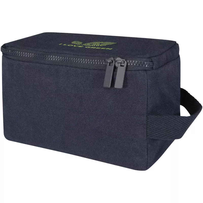 Organizer na przybory toaletowe z materiałów recyklingowanych Pack 500 g/m² Aware™ - Granatowy (12074655)