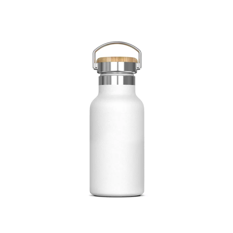 Butelka termiczna z podwójnymi ściankami Ashton 350ml - biały (LT98881-N0001)