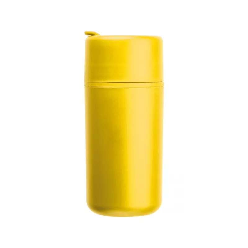 Kubek termiczny z polipropylenu GENOA 500 ml - żółty (535408)