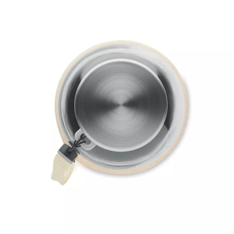 Butelka szklana 500 ml w etui z neoprenu UTAH TOUCH - Bezowy (MO6168-13)