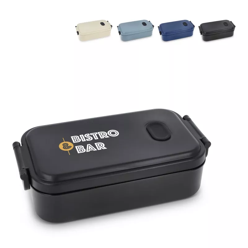 Pudełko na lunch Zen 800 ml - czarny (LT90400-N0002)