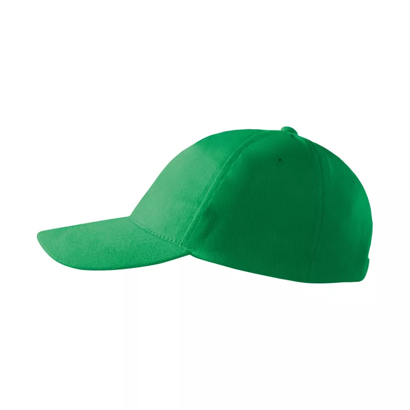 Reklamowa czapka z daszkiem 5 panelowa Malfini 5P 307 - Zieleń trawy (ADLER307-ZIELEń TRAWY)
