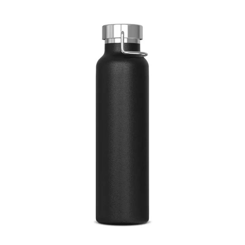 Butelka termiczna z podwójnymi ściankami Skyler 650ml - czarny (LT98863-N0002)