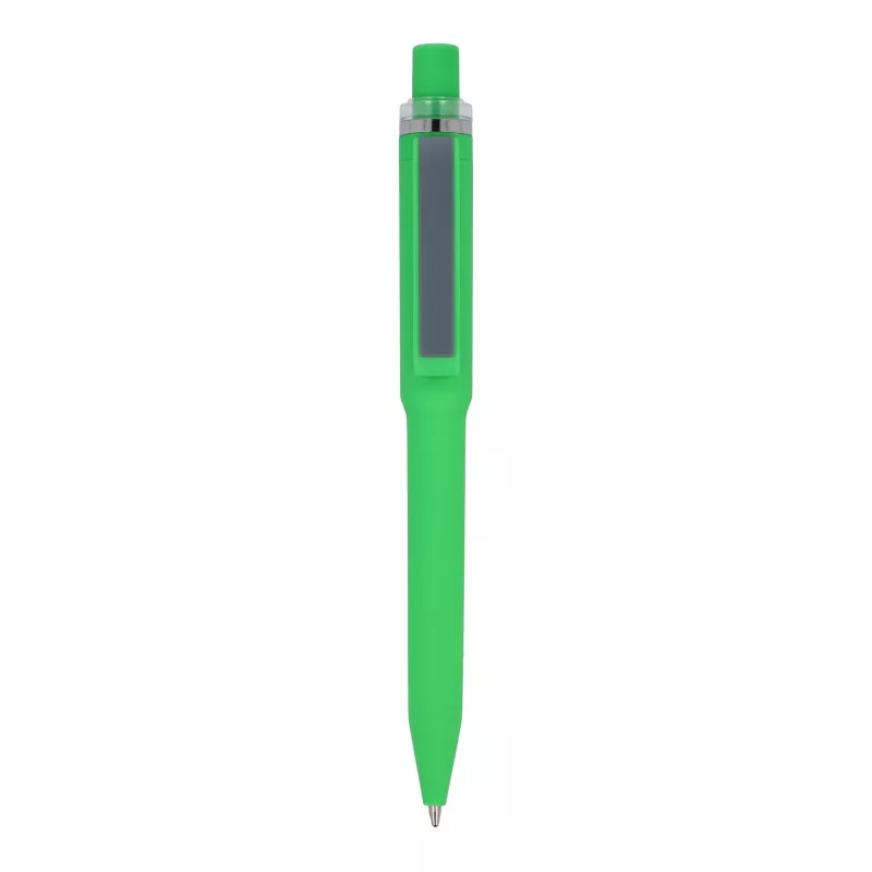 Długopis Ozzy soft touch - jasnozielony (LT87075-N0032)