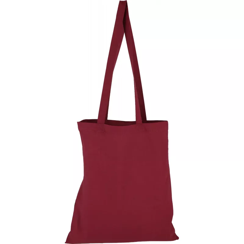 Torba bawełniana z długimi uszami 140 g/m2 COPENHAGEN - bordowy (088002)