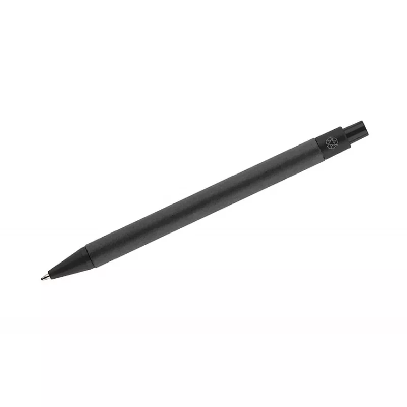 Długopis papierowy POLI - czarny (19666-02)