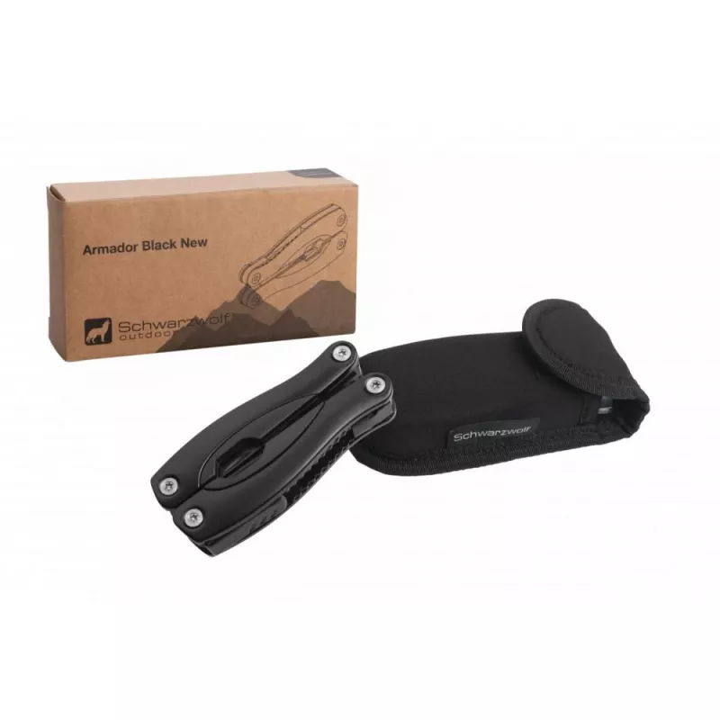 Narzędzie wielofunkcyjne ARMADOR NEW Black Schwarzwolf - czarny (F2400500AJ303)