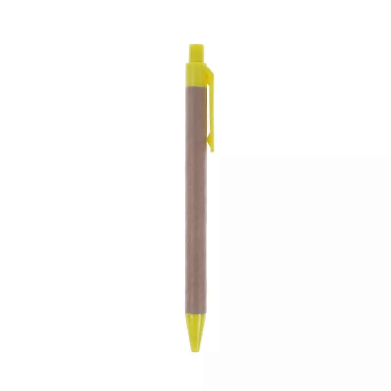 Zestaw do notatek, notatnik A6, karteczki samoprzylepne, długopis - żółty (V2842-08)