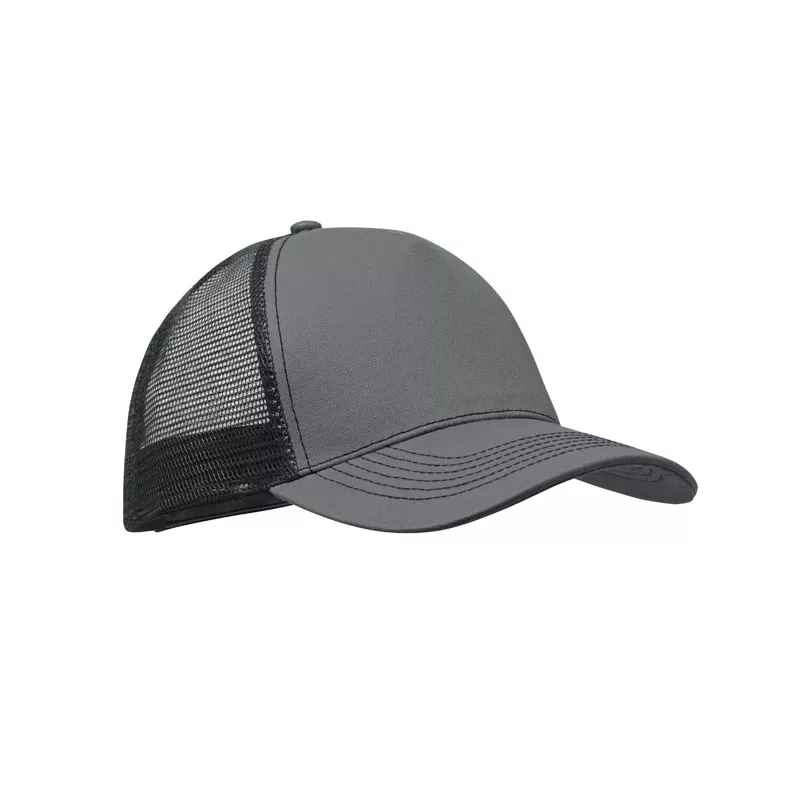 Czapka z daszkiem trucker bawełniana 250 g/m² BLIST - Kamienny Szary (MO2986-15)