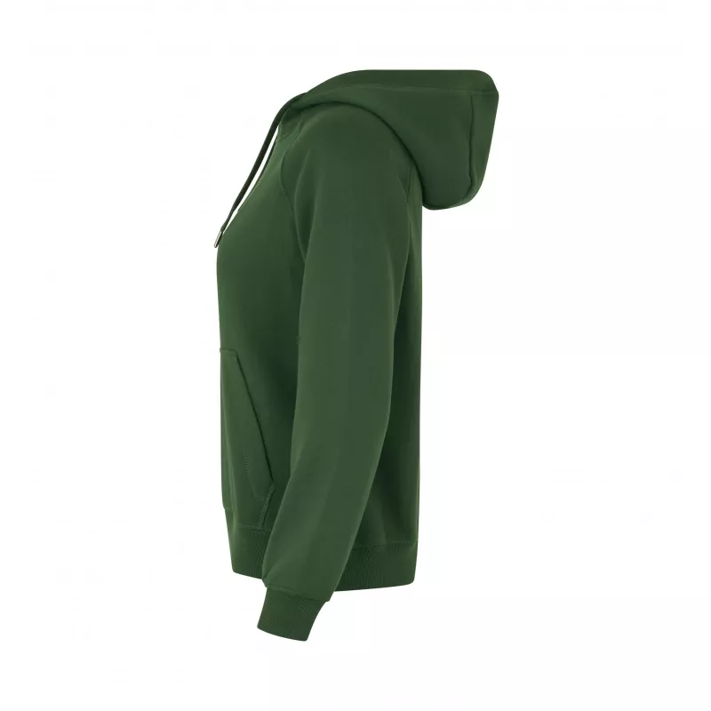 Bluza damska z kapturem ID CORE 0637 300 g/m² - Bottle Green  (0637-BOTTLE GREEN)