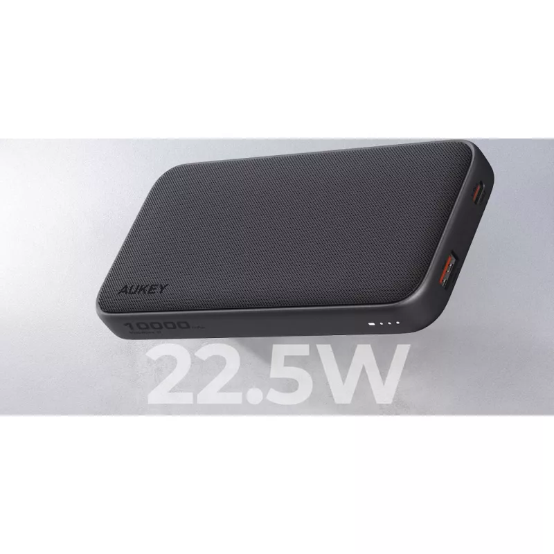 Power bank 10000 mAh Aukey - czarny (VAM13-03)