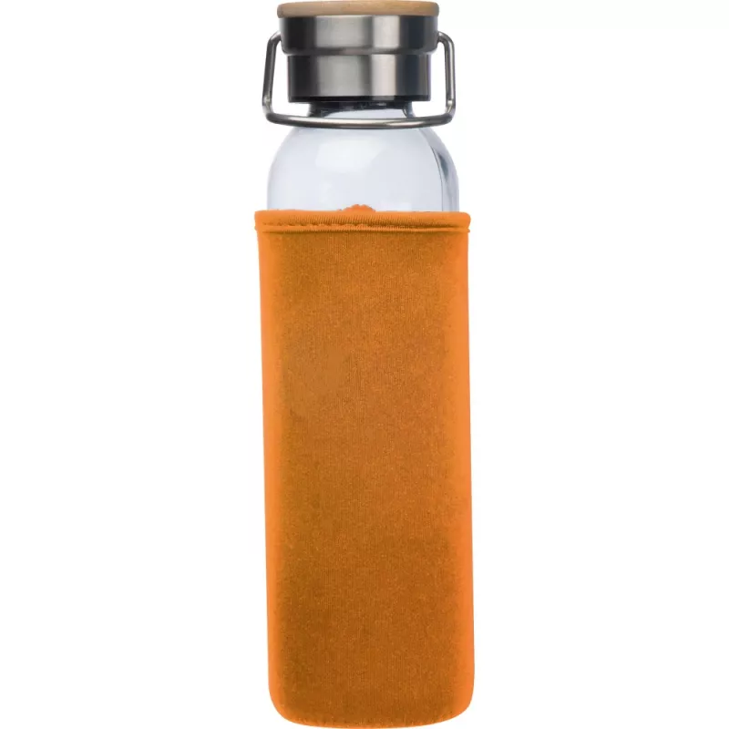 Butelka reklamowa szklana 600 ml - pomarańczowy (6318110)