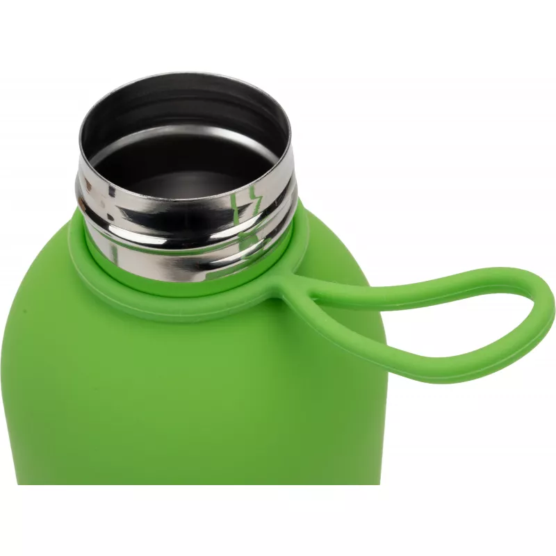 Butelka stalowa soft touch OSTRAVA 800 ml - jasnozielony (496829)