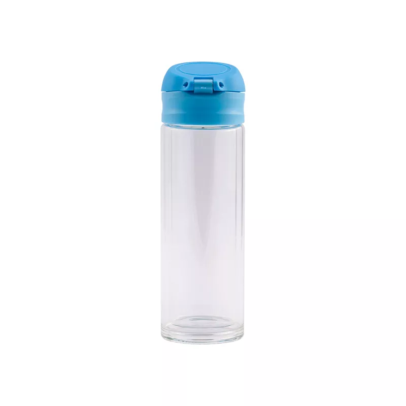 Butelka szklana Abisko 280 ml - jasnoniebieski (R08284.28)