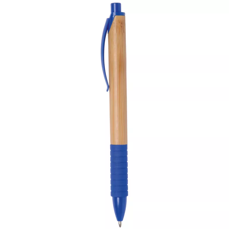 Długopis BAMBOO RUBBER - niebieski (56-1101539)
