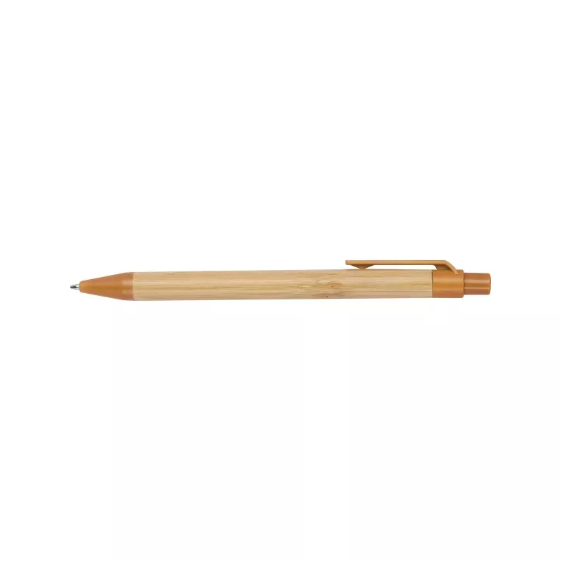 Długopis bambusowy Halle - pomarańczowy (321110)