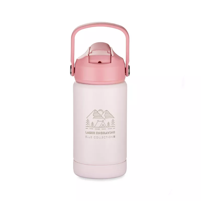 Bidon termiczny MEKO 350 ml - różowy (16057-21)