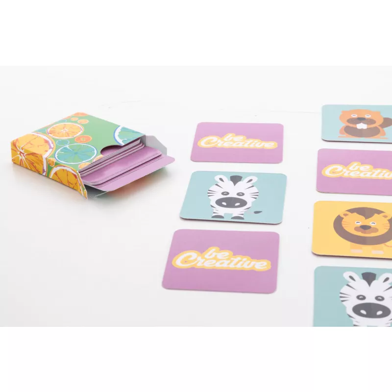 Minimor personalizowana gra memory - biały (AP716859-A)