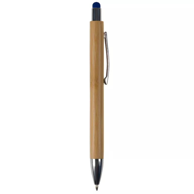 Bambusowy długopis Stylus New york - niebieski (LT87285-N0011)