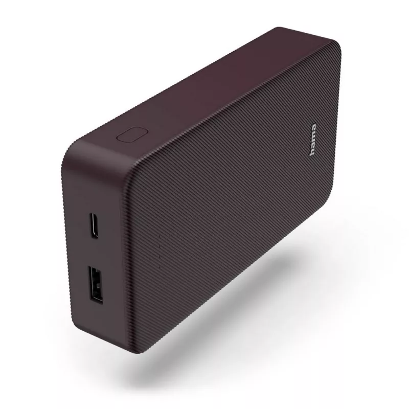 Power bank 20000 mAh Hama Power Pack - burgund (VH024-12)