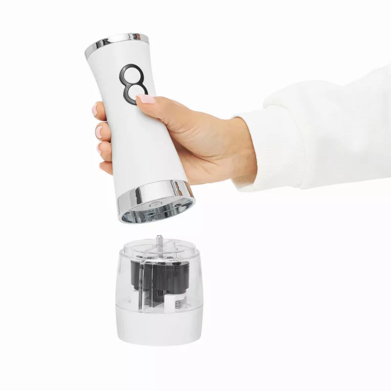 Młynek do soli i pieprzu SALT N´ PEPPER - biały, srebrny (58-0300615)