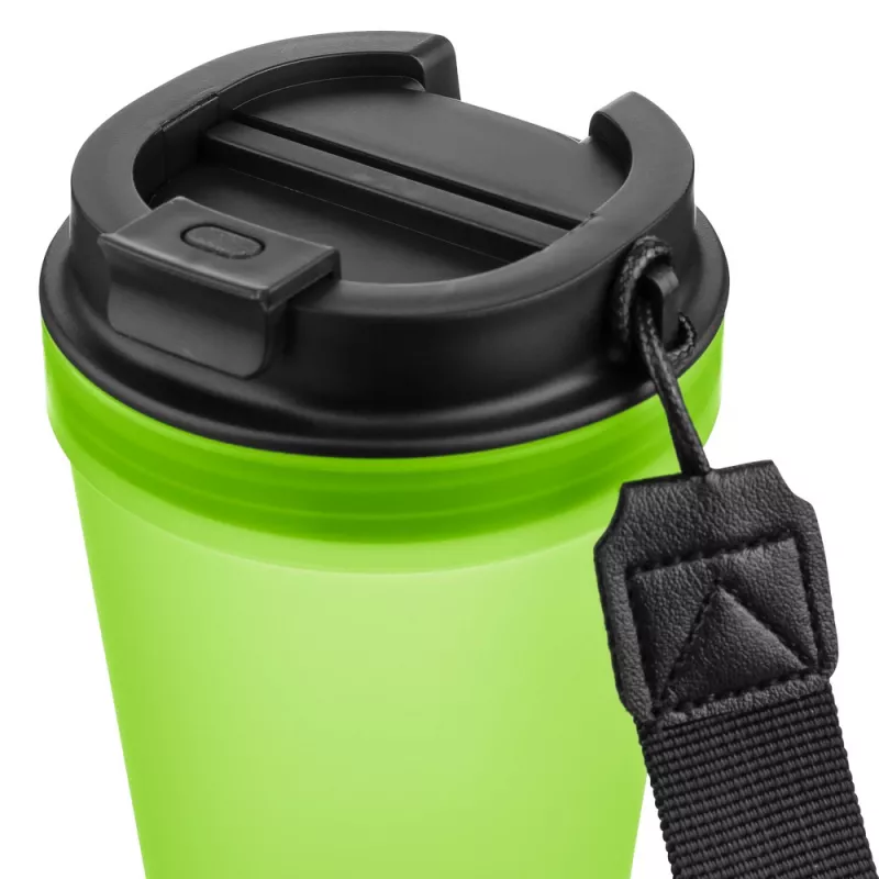 Kubek podróżny 350 ml - limonkowy (VB287-09)