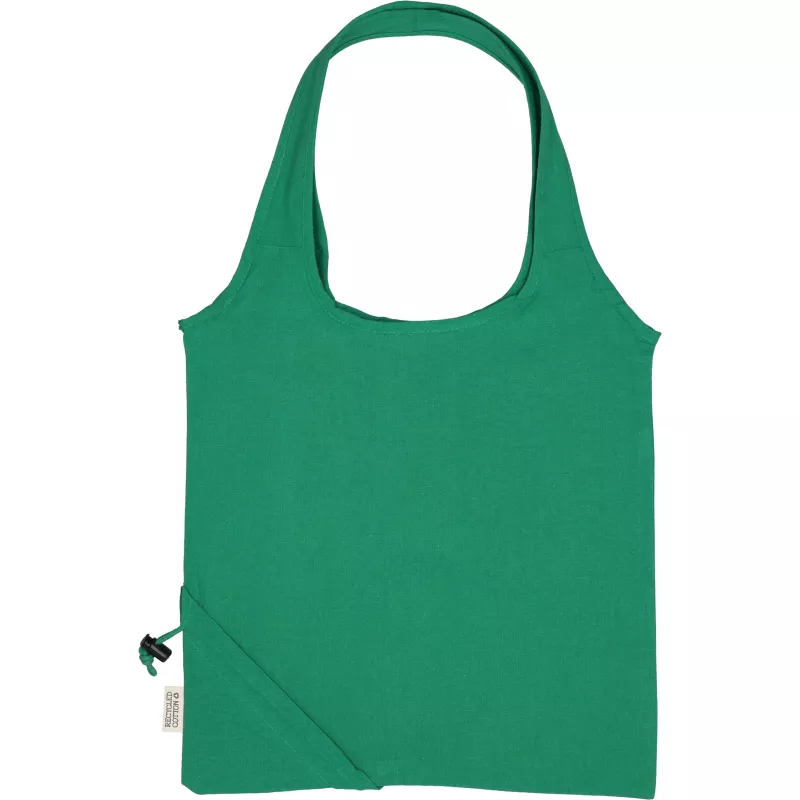 Torba bawełniana z recyklingu 118 g/m2 MODENA - zielony (526209)