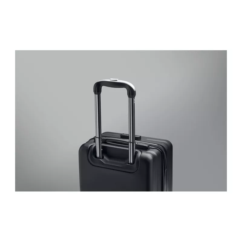 Walizka 14" na 4 kółkach z ABS STOR - Czarny (MO2341-03)
