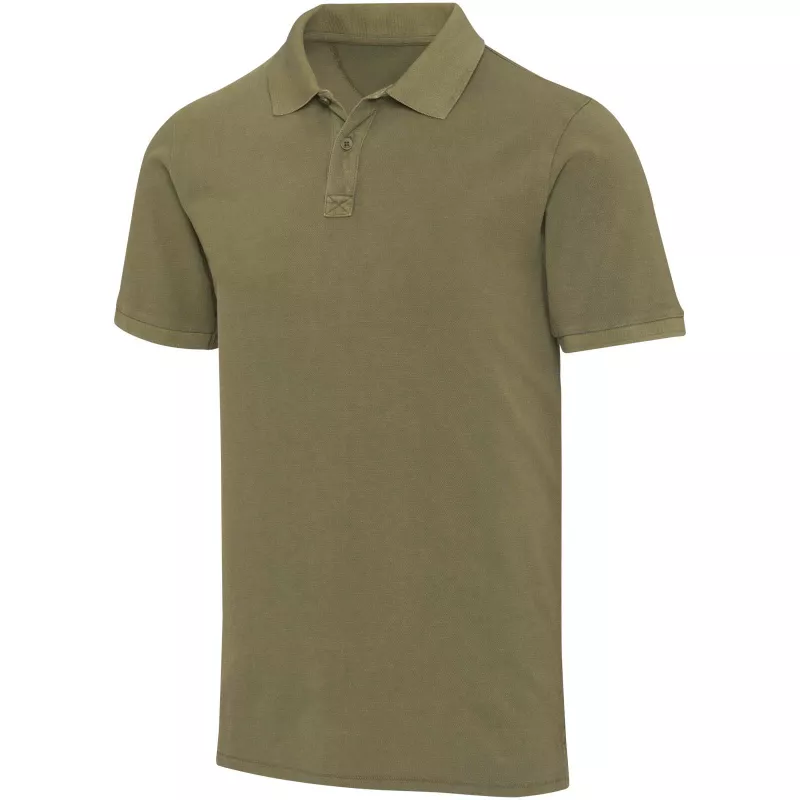 Calgary 200 g/m2 sprana męska koszulka polo - Forest Green2 (39567-FOREST2)