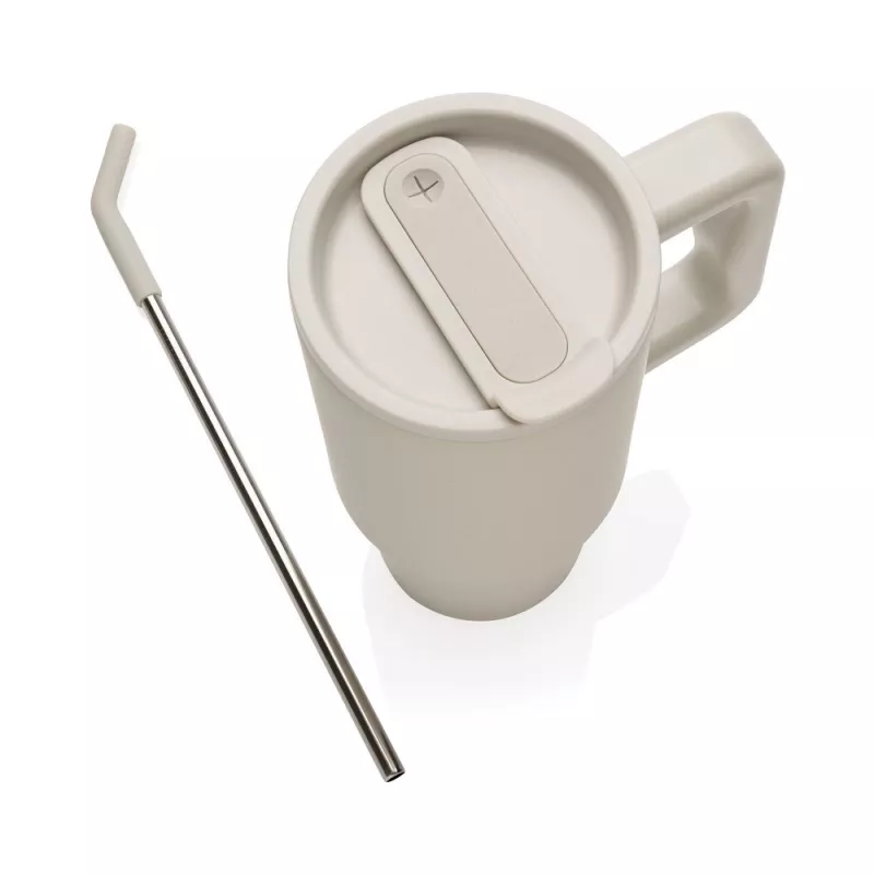 Kubek termiczny 900 ml Embrace - beżowy (P437.3019)