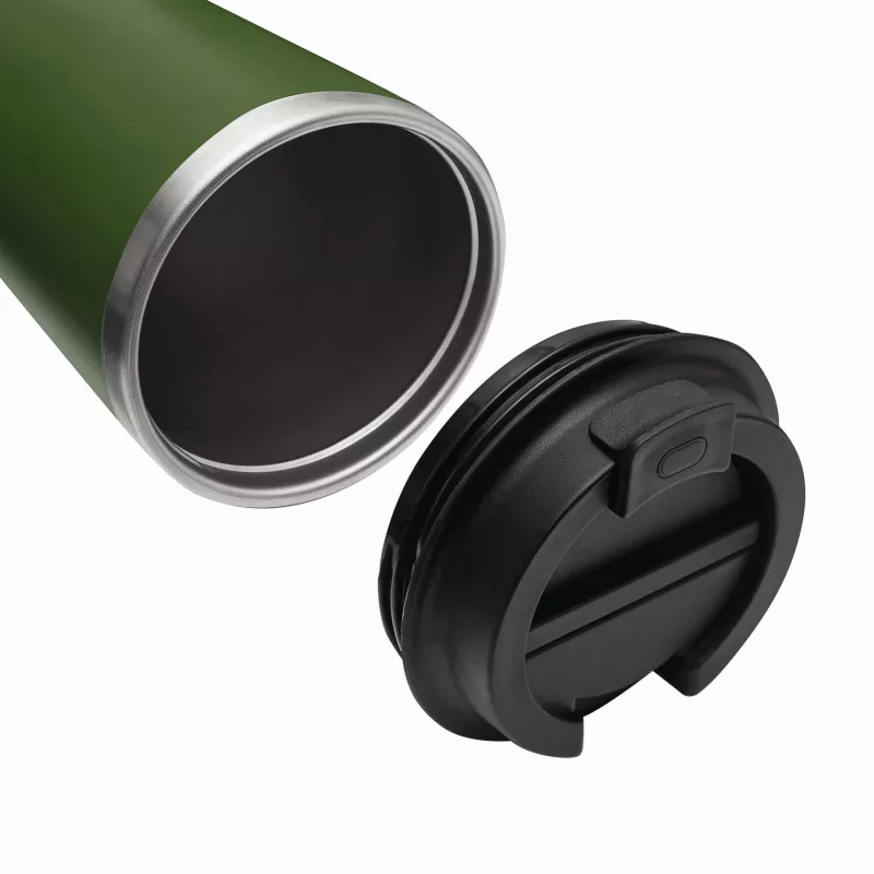 Kubek podróżny 350 ml TAKE & GO dwuścienny - zielony (56-0304644)