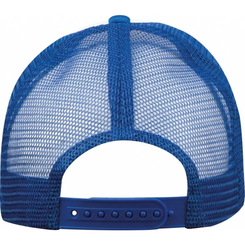 Czapka z daszkiem 5 paneli EGMOND - niebieski (425804)