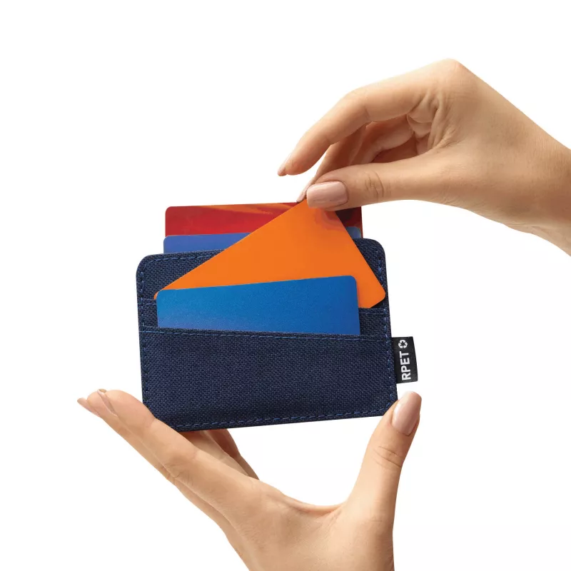 Etui na karty - ciemnoniebieski (56-0402438)