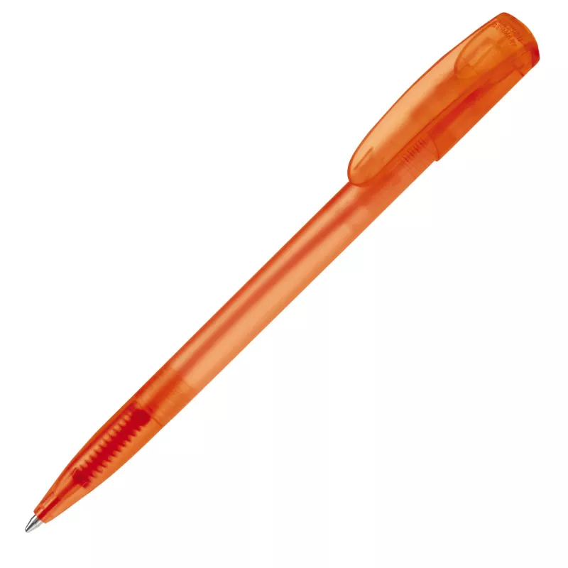 Długopis plastikowy Deniro Frosty - pomarańczowy  mrożony (LT87952-N5426)