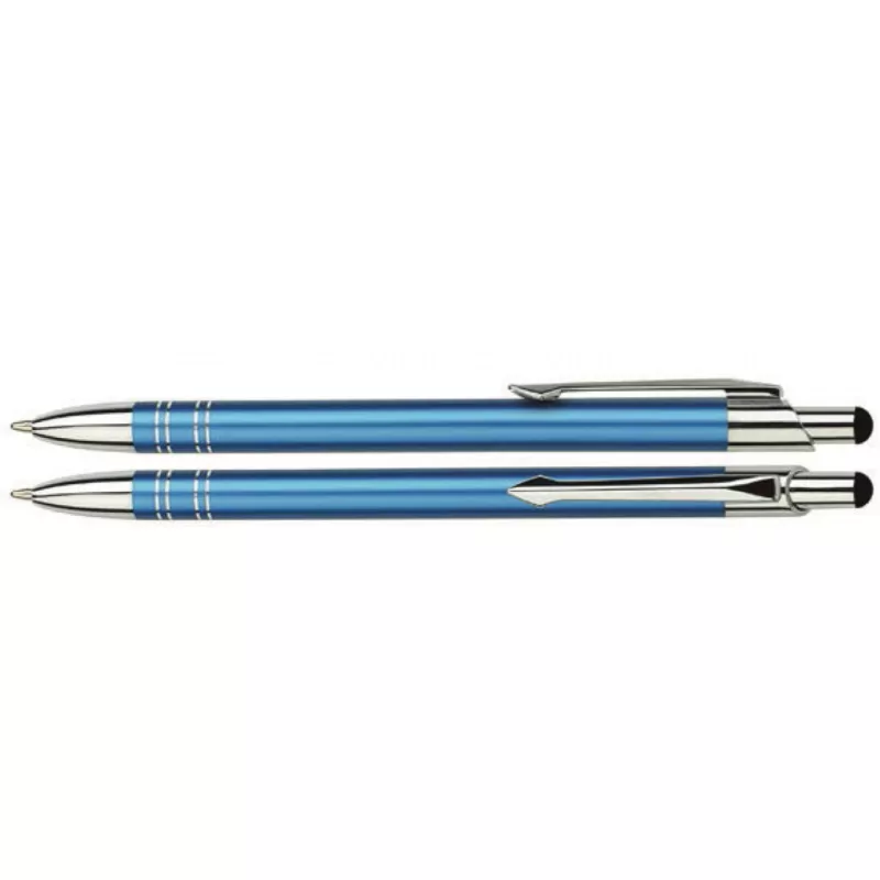 Długopis reklamowy metalowy BOND Touch Pen - niebieski (BOND TP-10A)