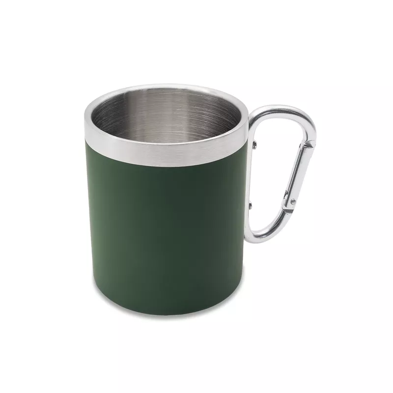Kubek stalowy Magaro 300 ml - ciemnozielony (R08463.51)