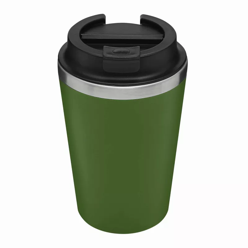 Kubek podróżny 350 ml TAKE & GO dwuścienny - zielony (56-0304644)