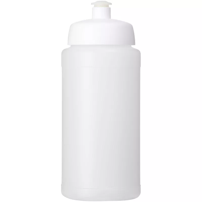 Bidon Baseline® Plus o pojemności 500 ml z wieczkiem sportowym - Biały-Przezroczysty (21068816)