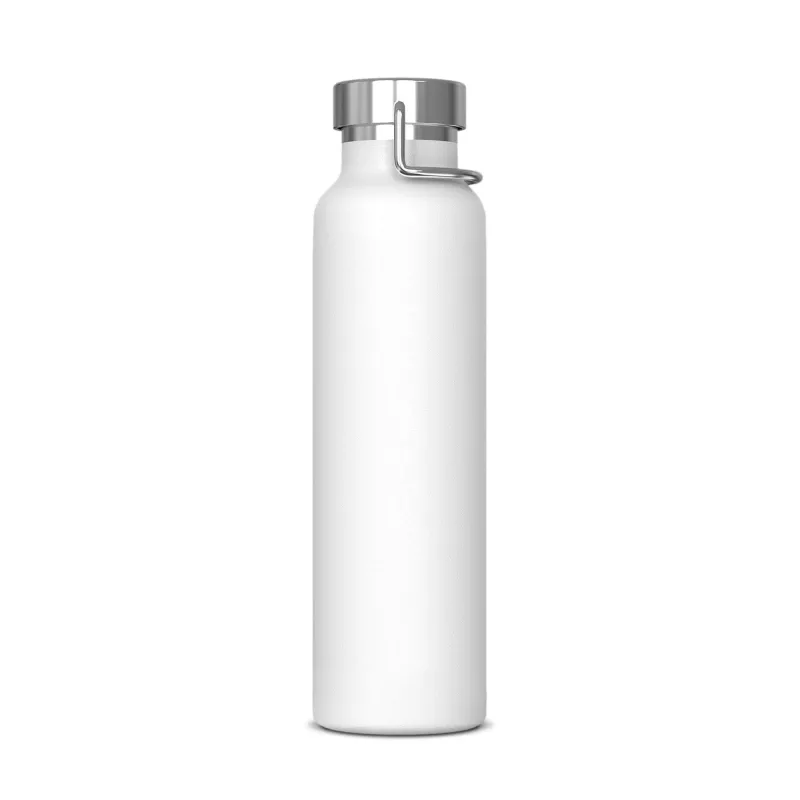 Butelka termiczna z podwójnymi ściankami Skyler 650ml - biały (LT98863-N0001)